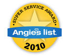 2010 Angies List Super Service Award