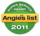 2011 Angies List Super Service Award